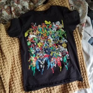 DC comics graphic tee